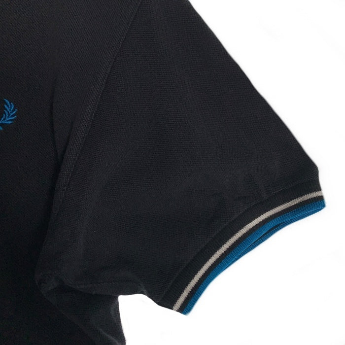 FRED PERRY フレッドペリー COMME de GARCONS コムデギャルソン 半袖 ポロシャツ ブラック Size S 福生店