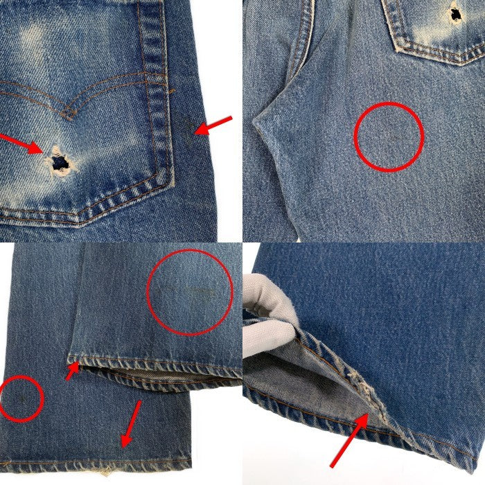 80's Levi's リーバイス 517-0217 ブーツカット デニムパンツ インディゴ USA製 赤タブ Size 34×29 福生店