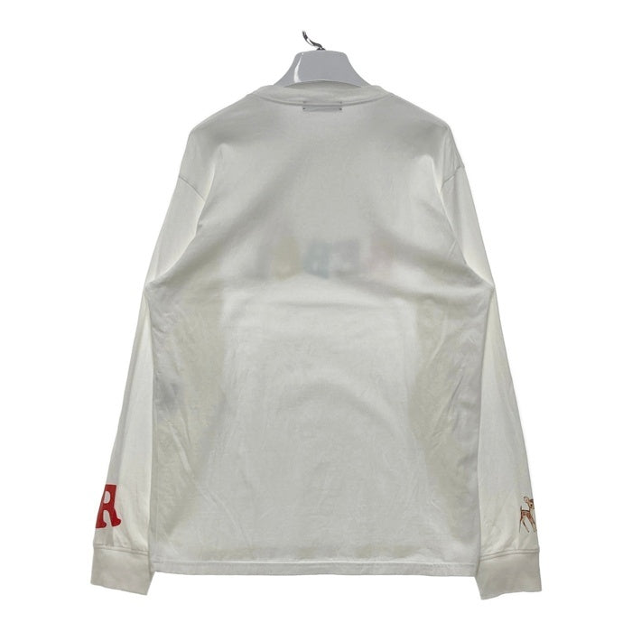 UNDERCOVER アンダーカバー REBEL バンビ ロングスリーブ プリントTシャツ ホワイト UC1C4892-2 Size 3 瑞穂店