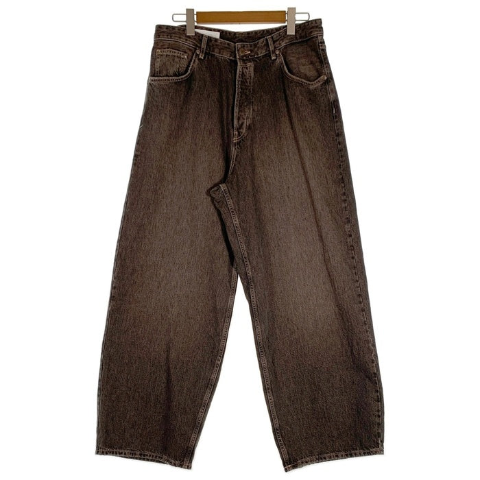ZARA ザラ バギーフィット デニムパンツ ブラウン Size W34 福生店