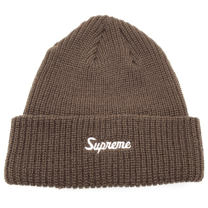 SUPREME シュプリーム 21AW Loose Gauge Beanie ルーズゲージビーニー ニット帽 ブラウン 福生店