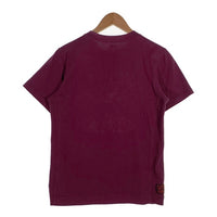 Evisu エヴィス 前V MANIAC プリントTシャツ パープル Size S 福生店