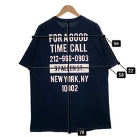 Girls Don't Cry ガールズドントクライ プリントTシャツ ネイビー Size XL 福生店