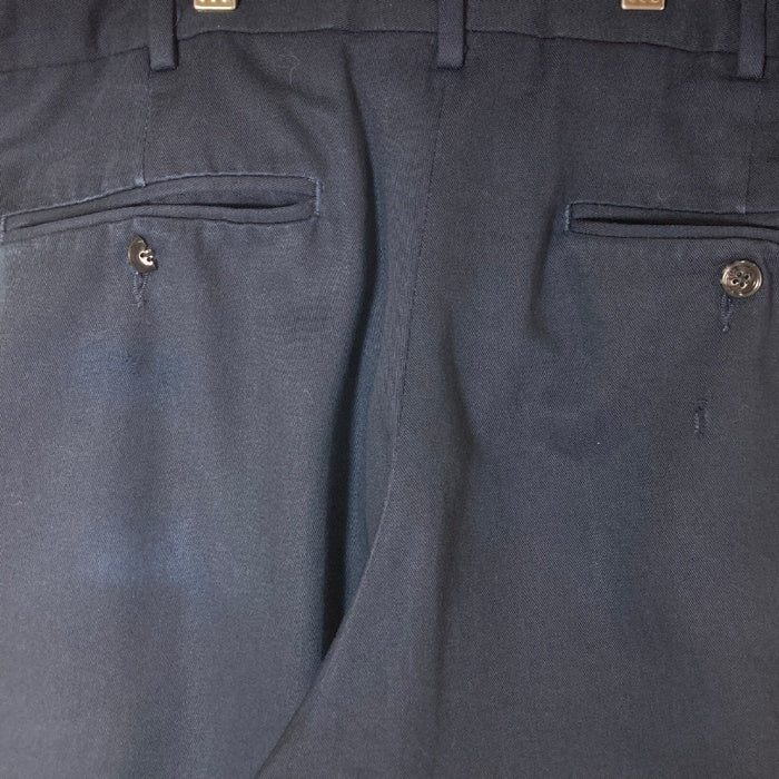 CHAPS RALPH LAUREN チャップスラルフローレン レーヨン混 ツータックチノパンツ ネイビー size34 瑞穂店
