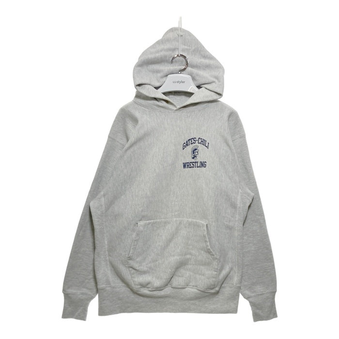 90's Champion チャンピオン GATES CHILI WRESTLING リバースウィーブ スウェットパーカー グレー USA製 Size XL 瑞穂店