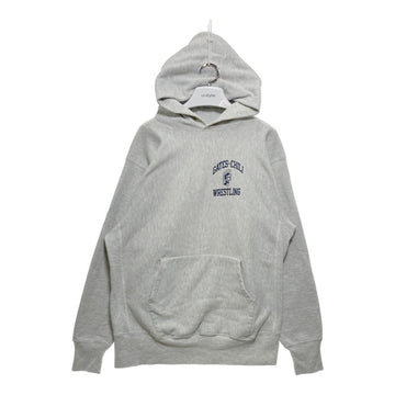 90's Champion チャンピオン GATES CHILI WRESTLING リバースウィーブ スウェットパーカー グレー USA製 Size XL 瑞穂店