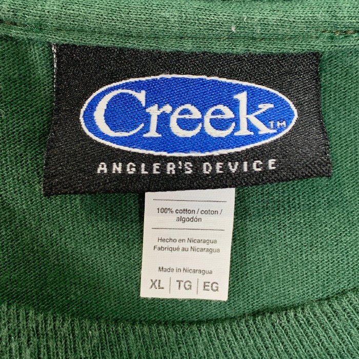 Creek Angler's Device クリーク L/S Tee ロングスリーブTシャツ グリーン Size XL 福生店