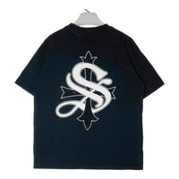Supplier サプライヤー ストーン×プリント Tシャツ ブラック sizeL 瑞穂店