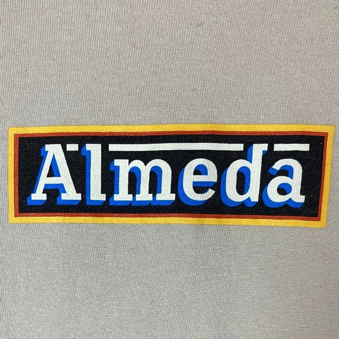 The Almeda Club アルメダクラブ BOXLOGO Tee ボックスロゴ Tシャツ ベージュ sizeXXL 瑞穂店