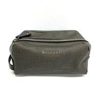 BVLGARI ブルガリ MM-L14-33400 ウィークエンド PVC クラッチバッグ セカンドバッグ グレー 瑞穂店