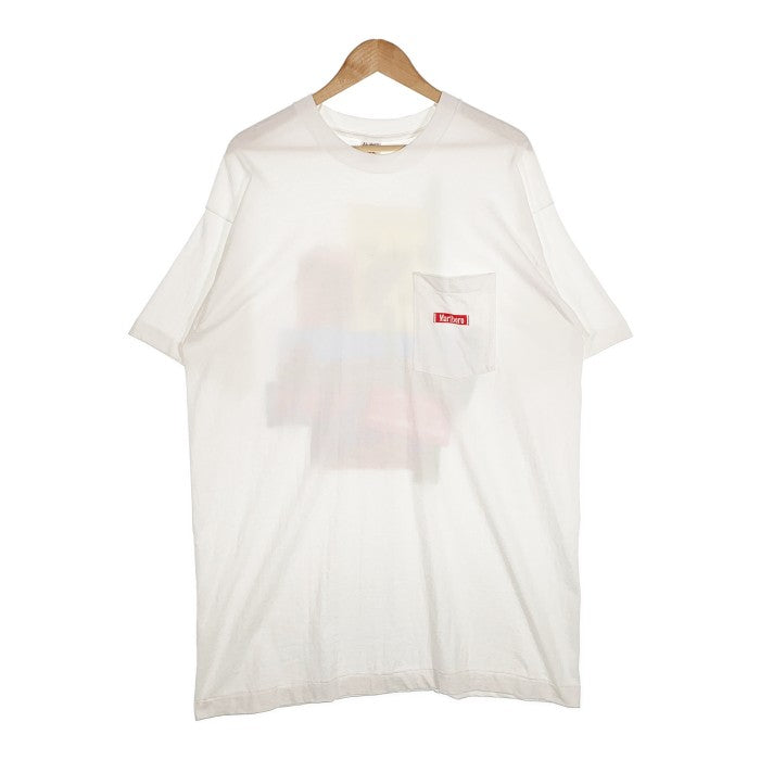 90's Marlboro マルボロ Pocket Tee ポケットTシャツ バックプリント サボテン ロデオ ホワイト FRUIT OF THE LOOM Size XL 福生店