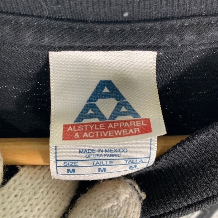 00's ACDC プリントTシャツ ブラック ALSTYLE メキシコ製 Size M 福生店