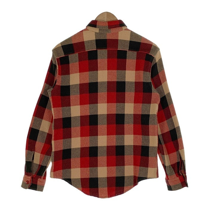 SUGAR CANE シュガーケーン バッファローチェックシャツ ワッフルコットン レッド M品番 Size M 福生店