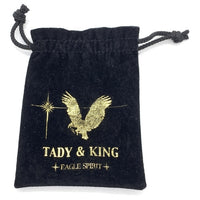 TADY&KING タディアンドキング 平打ちイーグルスタンプメタルバングル SILVER Size M 福生店