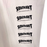 SUPREME シュプリーム 24AW Thrasher スラッシャー Back Tail Tee バックテール プリントTシャツ ホワイト Size L 福生店
