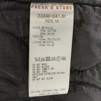 FREAK'S STORE フリークスストア 23aw-041jk ビッグシルエット ミリタリー アノラックパーカー ブラック sizeM 瑞穂店