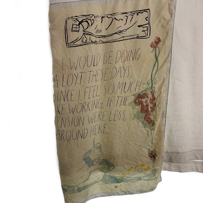 Dior HOMME ディオールオム 19AW Raymond Pettibon シルクパッチ Tシャツ ホワイト Size M 福生店