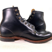 RED WING レッドウィング ベックマン フラット ボックス 6 INCH ブーツ 9060 ブラック 茶芯 USA製 Size US8.5 (26.5cm) 福生店