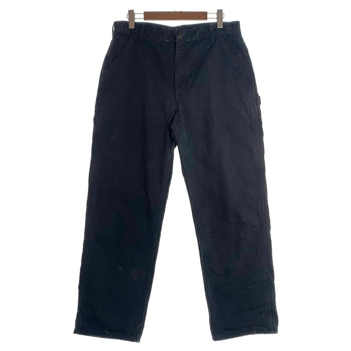 CARHARTT カーハート ダック ブランケットライナー ペインターパンツ ブラック B111 BLK メキシコ製 Size 36×32 福生店