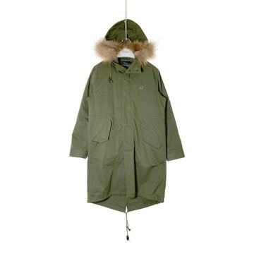 FRED PERRY フレッドペリー F2562 フィッシュテイル パーカー モッズコート 3WAY ダウンライナー付き カーキ sizeS 瑞穂店