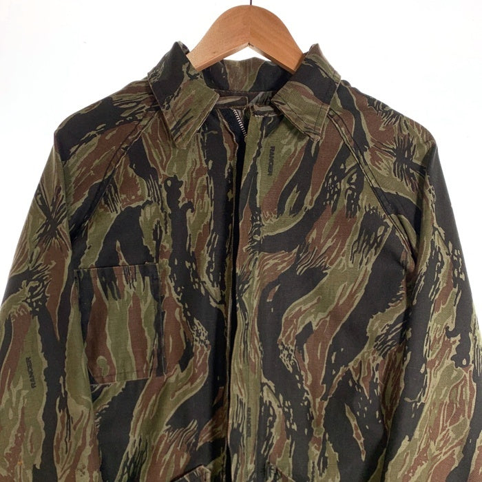 70's 80's 90's RANGER ランガー リバーシブル ミリタリージャケット タイガーカモ Size XL 福生店
