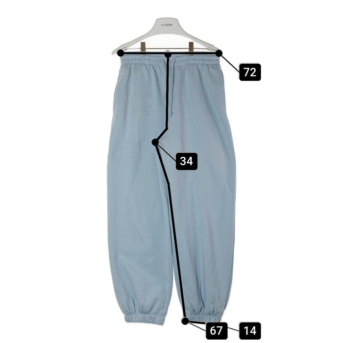 ZARA ザラ ショート丈トレーナー＆スウェットパンツ セットアップ 水色 size- 瑞穂店
