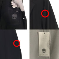 HYDROGEN ハイドロゲン CLASSIC JACKET 2B テーラードジャケット ブラック ナイロン ポリウレタン Size L 福生店