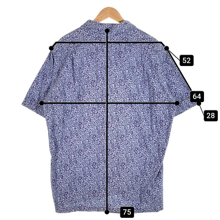 Polo by Raph Lauren ポロラルフローレン CALDWELL コットン オープンカラーシャツ 花柄 半袖 ブルー Size L 福生店