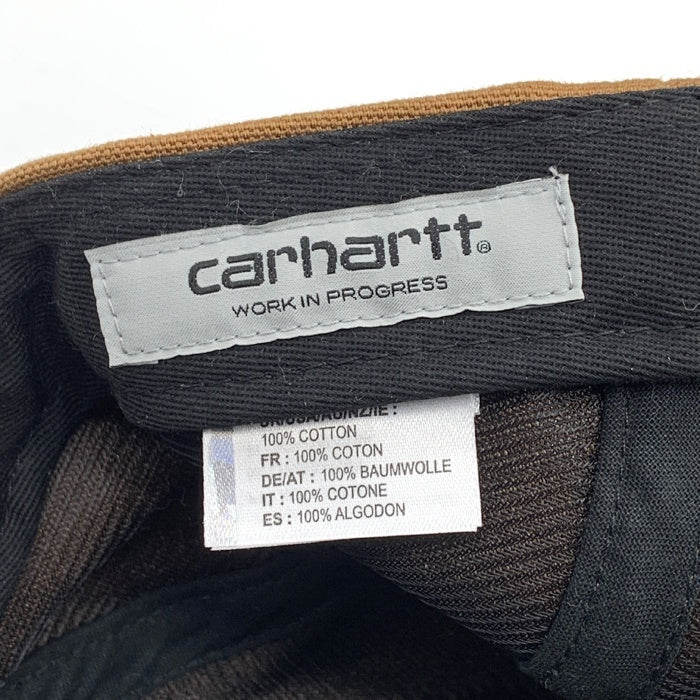 Carhartt WIP カーハート ワークインプログレス BACKLEY CAP ジェットキャップ ブラウンダック 福生店