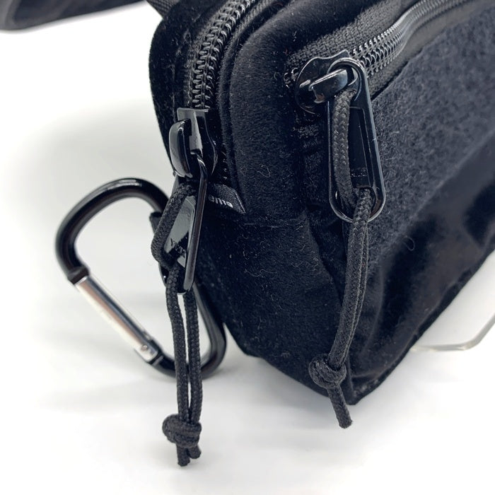 SUPREME シュプリーム 25AW Velvet Mini Pouch ベルベットミニポーチ ベロア ブラック  福生店