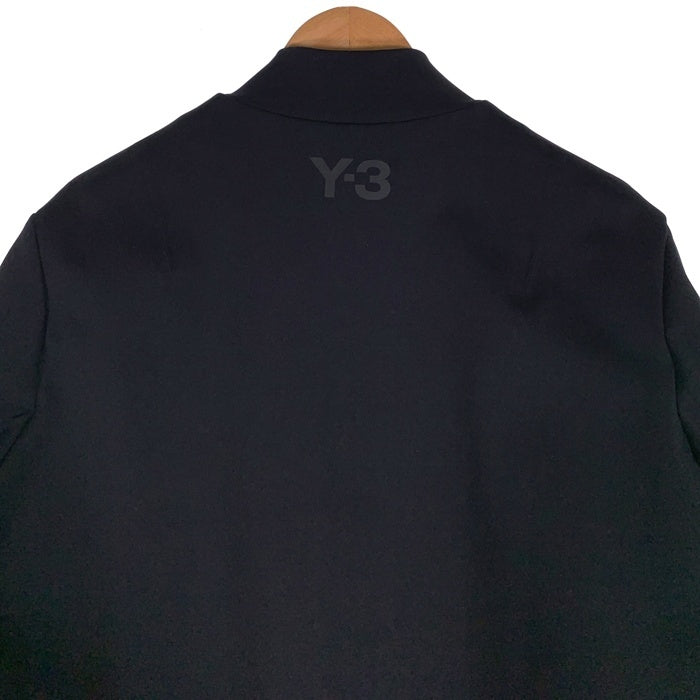 Y-3 ワイスリー ボンディングジップアップブルゾン ナイロン ポリウレタン ブラック CE8894 05/17 Size M 福生店