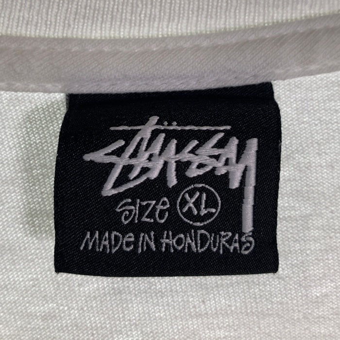 STUSSY ステューシー Skate Tough Tee 半袖 プリント Tシャツ ホワイト Size XL 福生店