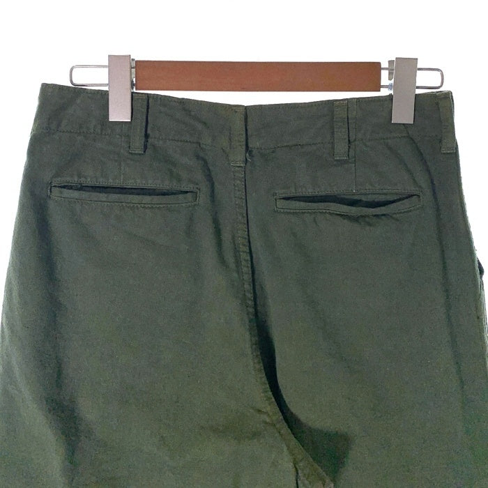 Schott ショット ミリタリートラウザーパンツ グリーン ボタンフライ 日本製 やや厚手 Size M-R 福生店