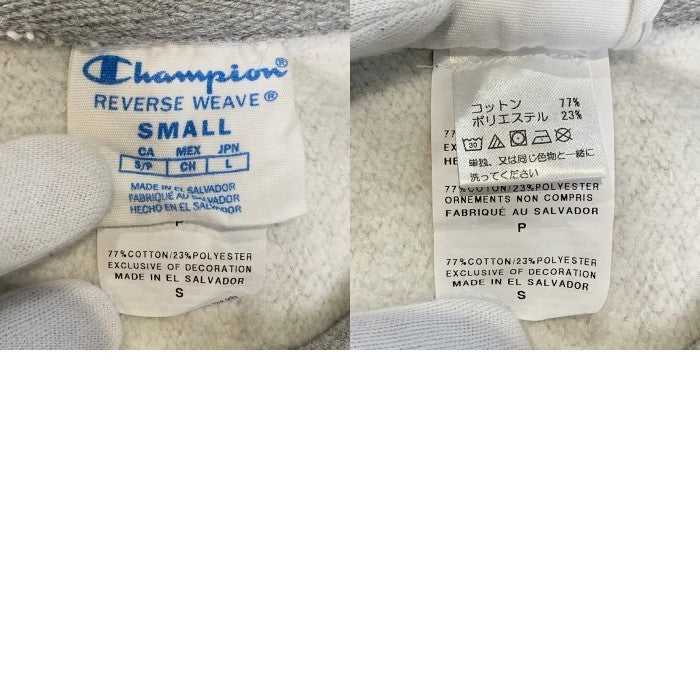 MOMA モマ Champion チャンピオン REVERSE WEAVE HOODY リバースウィーブ スウェットパーカー グレー Size S 福生店