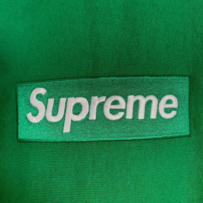 SUPREME シュプリーム 24FW Box Logo Hooded Sweatshirts ボックスロゴ プルオーバー フーディー パーカー グリーン Size L 福生店