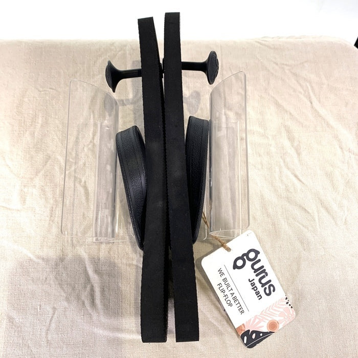 TAKAHIROMIYASHITA TheSoloist タカヒロミヤシタ ザソロイスト gurus Japan グルズ ジャパン ビーチサンダル ブラック Size L 福生店