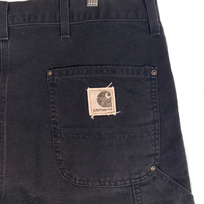 Carhartt カーハート ダック ダブルニーショートパンツ ブラック Size w84cm 福生店