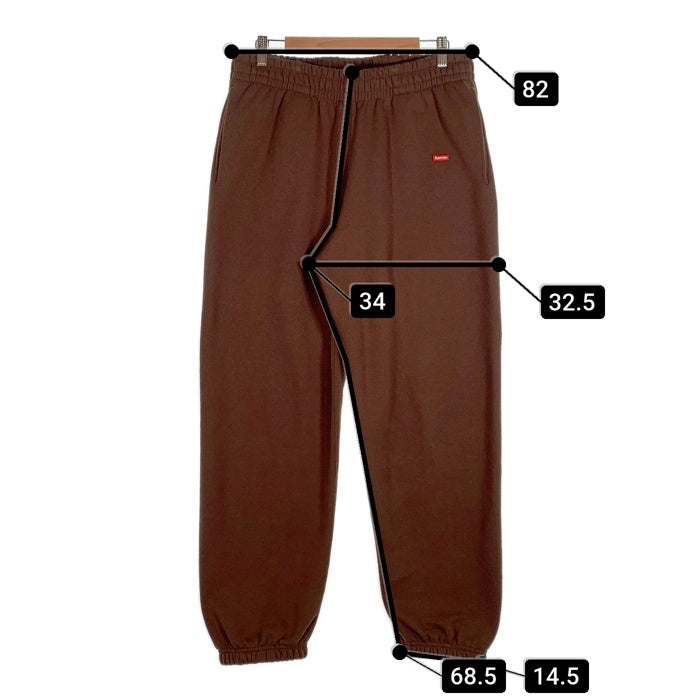 SUPREME シュプリーム 24AW Small Box Sweatpant スモールボックス スウェットパンツ ブラウン Size M 福生店