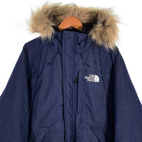 THE NORTH FACE ノースフェイス ナイロンデニム エレバスジャケット ダウン インディゴ ND92341R Size L 福生店