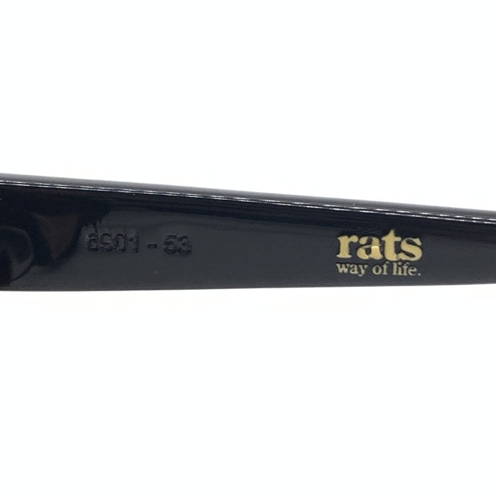 RATS ラッツ RATEYE ラットアイ サングラス ブラック 6901-53 福生店
