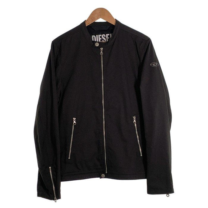 DIESEL ディーゼル J-GLORY-NW ナイロン ライダースジャケット ブラック Size M 福生店