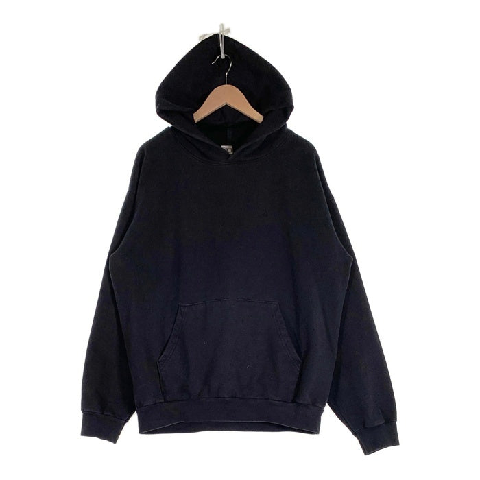 LOS ANGELES APPAREL ロサンゼルスアパレル ロスアパ プルオーバー フーディー パーカー ブラック USA製 Size XL 福生店