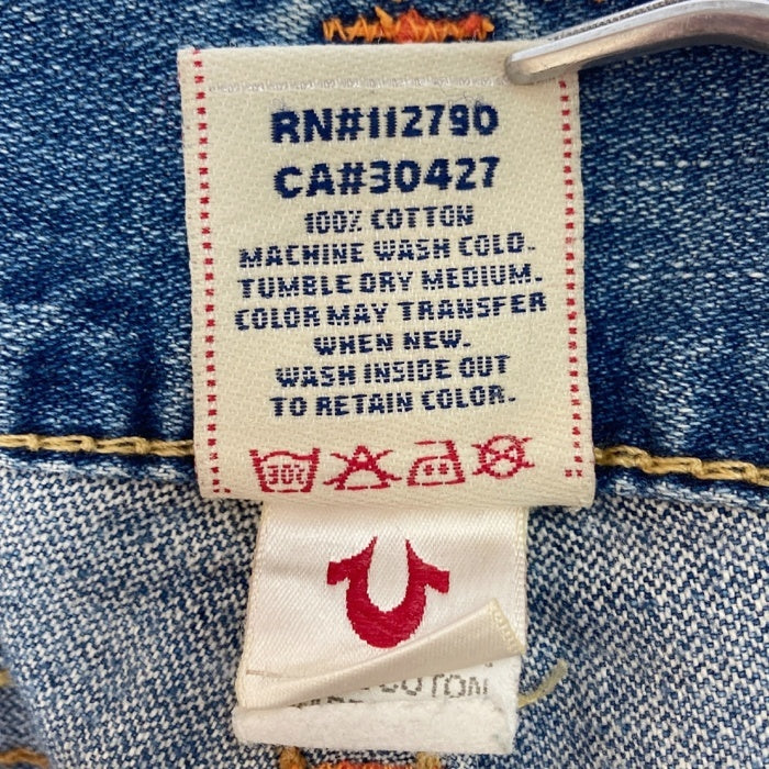 TRUE RELIGION トゥルーレリジョン RAINBOW JOEY ブーツカット デニムパンツ ライトインディゴ size32 瑞穂店