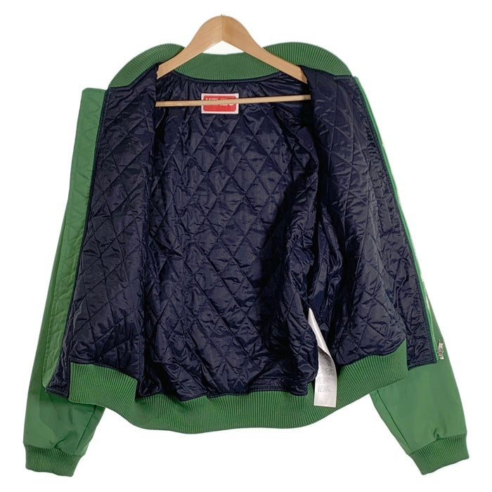 KENZO PARIS ケンゾー ELEVATED FLIGHT BOMBER ワッペン フライトジャケット ボンバー グリーン FD55BL1279OC Size 不明 福生店