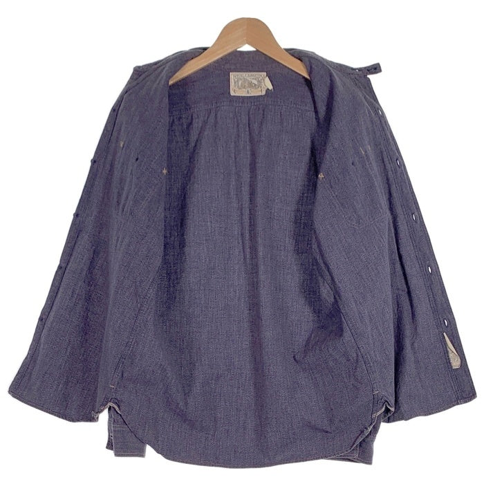 FREEWHEELERS フリーホイーラーズ Neal Cassady シャンブレー ワークシャツ ナス紺 Size 16 福生店