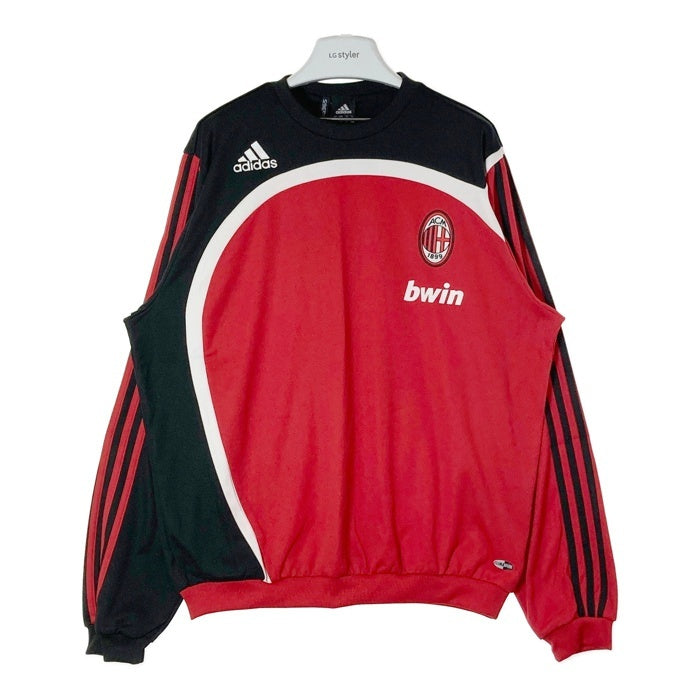 ADIDAS アディダス ACミラン 06/07 トレーニングトップス スウェットシャツ レッド sizeXO 瑞穂店
