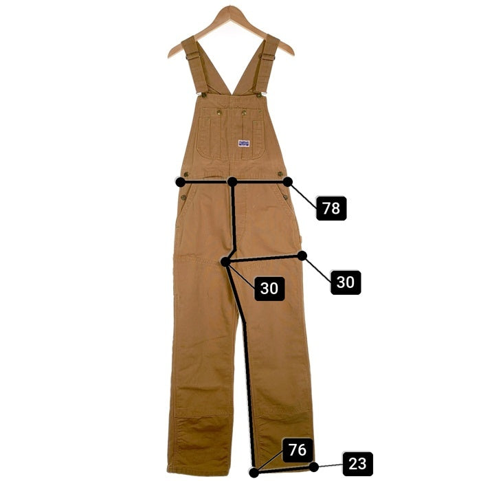 60's 70's BIG SMITH ビッグスミス ダック オーバーオール ベージュ USA製 Size ウエスト約78cm 福生店