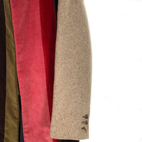 COMME des GARCONS HOMME PLUS コムデギャルソンオムプリュス ウール コーデュロイストライプ ロングコート ジャケット 本切羽 マルチカラー PJ-J053 AD2022 Size M 福生店