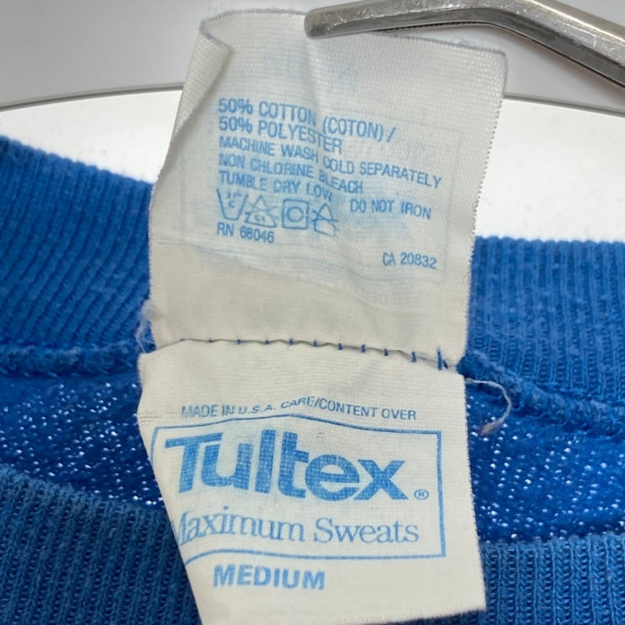 Tultex タルテックス USA製 鴨柄 スウェットトレーナー ブルー sizeM 瑞穂店