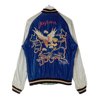 TOYO ENTERPRISE 東洋エンタープライズ  TT13608 SOUVENIR JACKET JAPAN MAP×DRAGON スカジャン ネイビー sizeM 瑞穂店